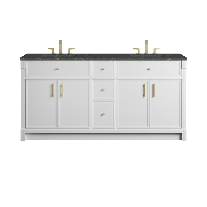 James Martin Vanities Bellshire 72" Double Bathroom Vanity