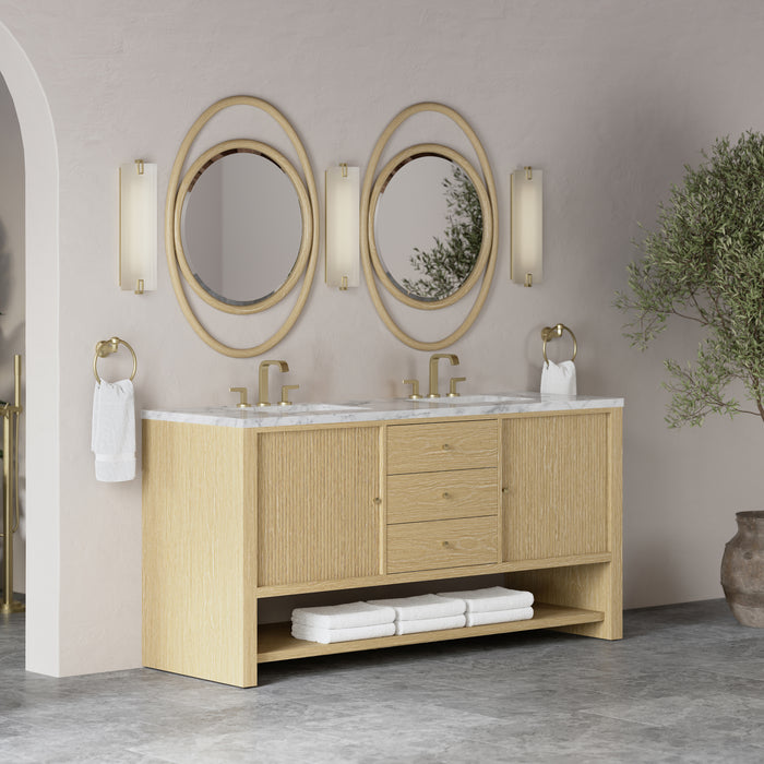 James Martin Vanities Marigot 72" Double Vanity