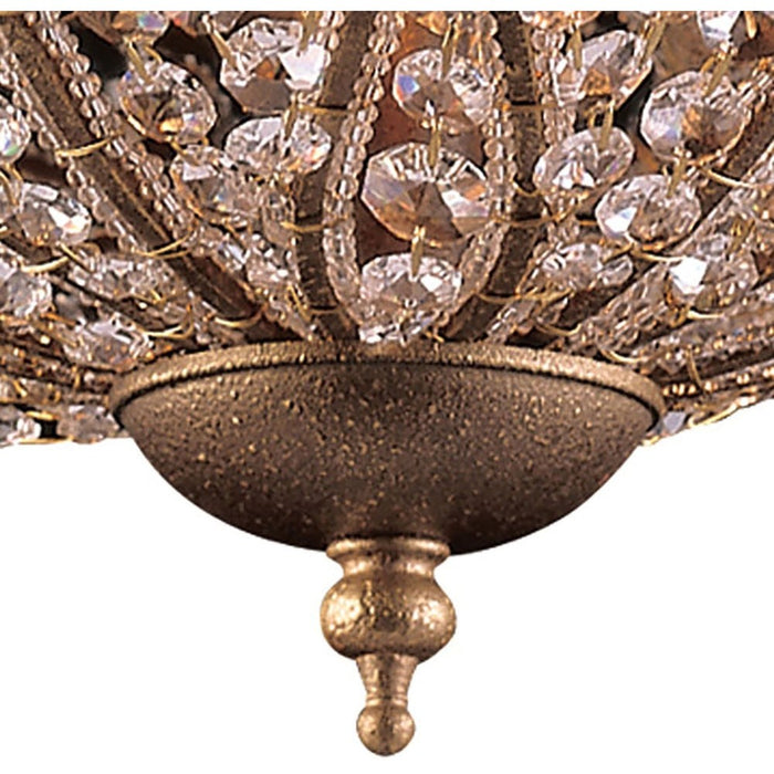 Elizabethan Dark Bronze Flush Mount