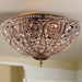 Elk Lighting Elizabethan Dark Bronze Flush Mount