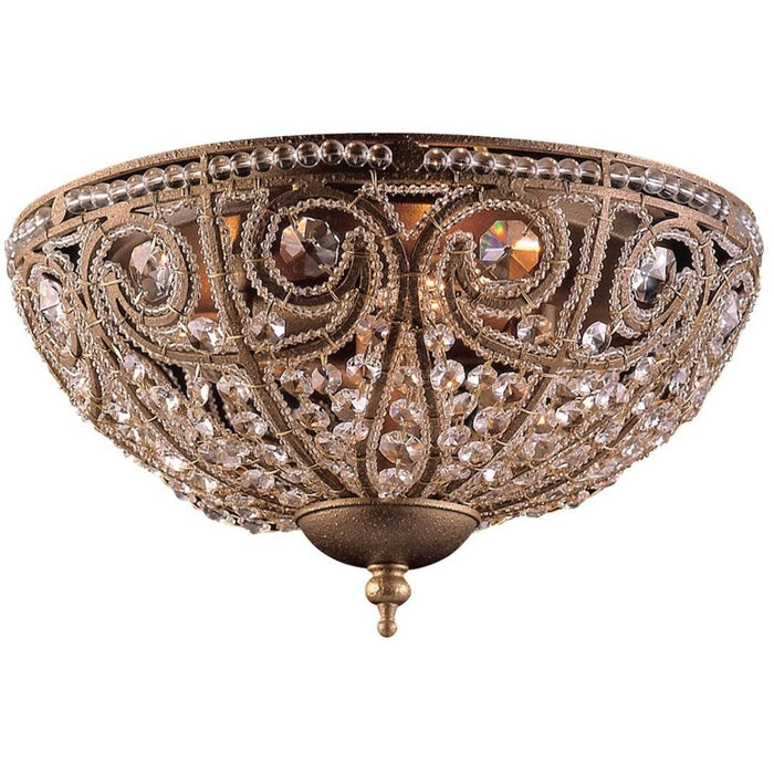 Elizabethan Dark Bronze Flush Mount