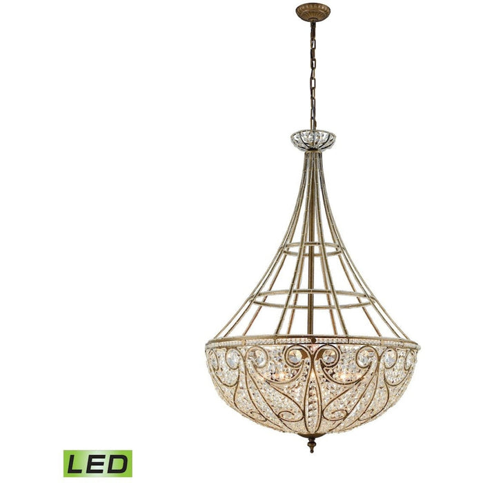 Elizabethan Dark Bronze LED Chandelier