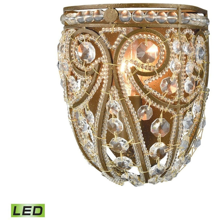 Elizabethan Dark Bronze LED Vanity Light