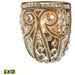 Elizabethan Dark Bronze LED Vanity Light