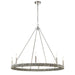 Elk Abaca Polished Nickel 8 Light Chandelier 32516/8