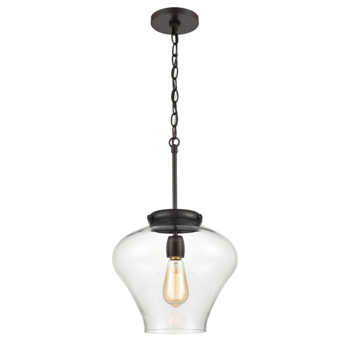 Elk Amore Oil Rubbed Bronze 1 Light Pendant 30090/1