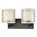 Elk Ashland Matte Black 2 Light Vanity Light 46301/2