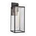 Elk Augusta Matte Black 1 Light Outdoor Wall Sconce 90012/1