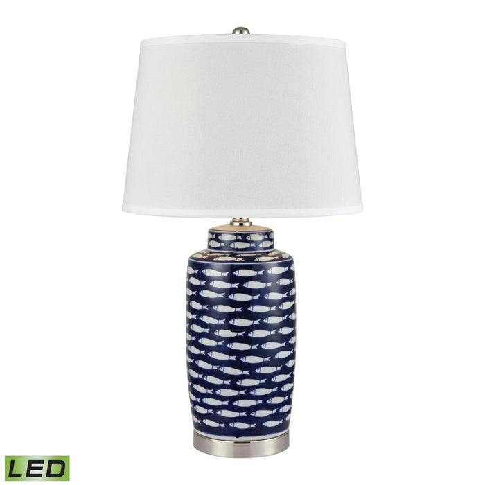 Elk Azul Baru Blue LED 1 Light Table Lamp 77026-LED