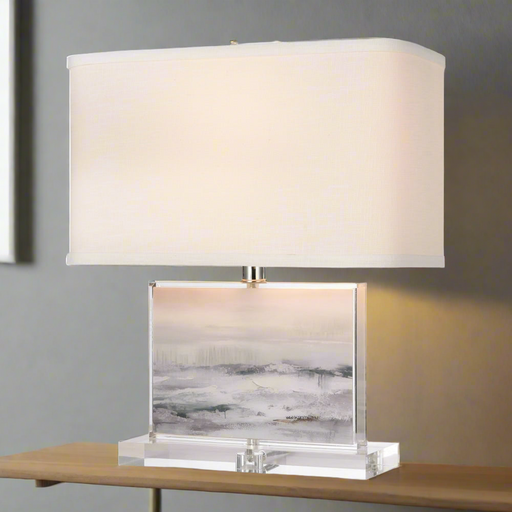 Elk Lighting Barnes Gray 1 Light Table Lamp H0019-8067