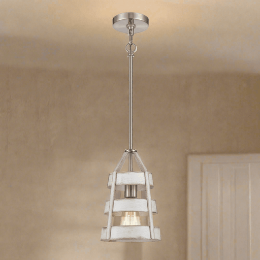 Elk Lighting Brigantine Satin Nickel 1 Light Mini-Pendant 33555/1