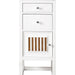 James Martin Athens 15" Base Cabinet w/ Drawers and Left Door