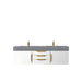 James Martin Vanities Mercer Island 59" Double Vanity