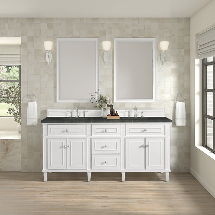 James Martin Vanities Lorelai 72" Double Vanity