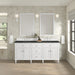 James Martin Vanities Lorelai 72" Double Vanity