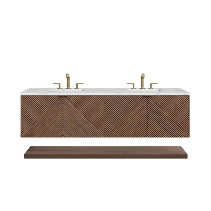 James Martin Vanities Marcello 72" Double Vanity