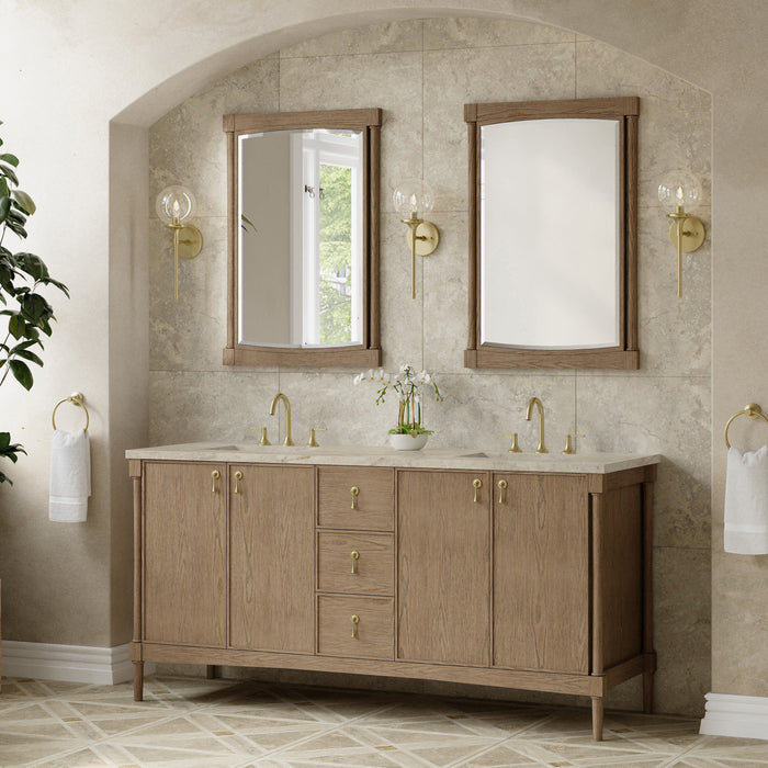 James Martin Vanities Kinnsden 72" Double Vanity