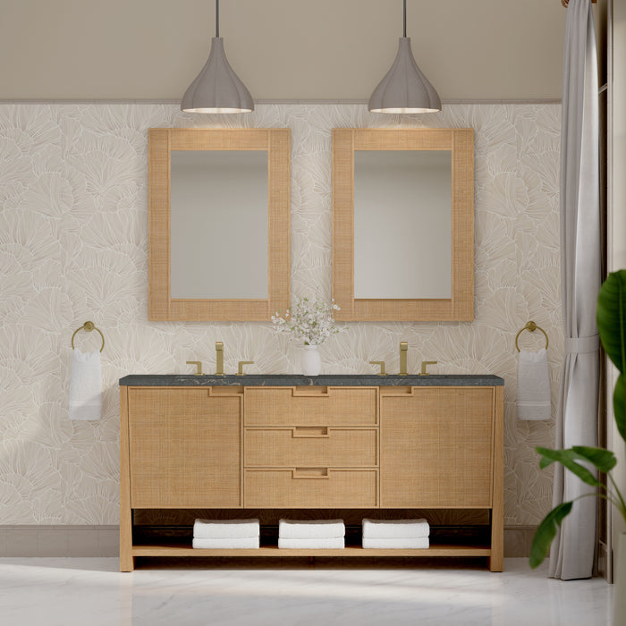 James Martin Vanities Solene 72" Double Vanity