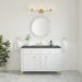 Chicago 48" Single Vanity, Walnut Whisper, w/ 3 CM Siberian Silestone Top