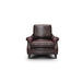 GTR Adriana 100% Top Grain Leather Traditional Armchair