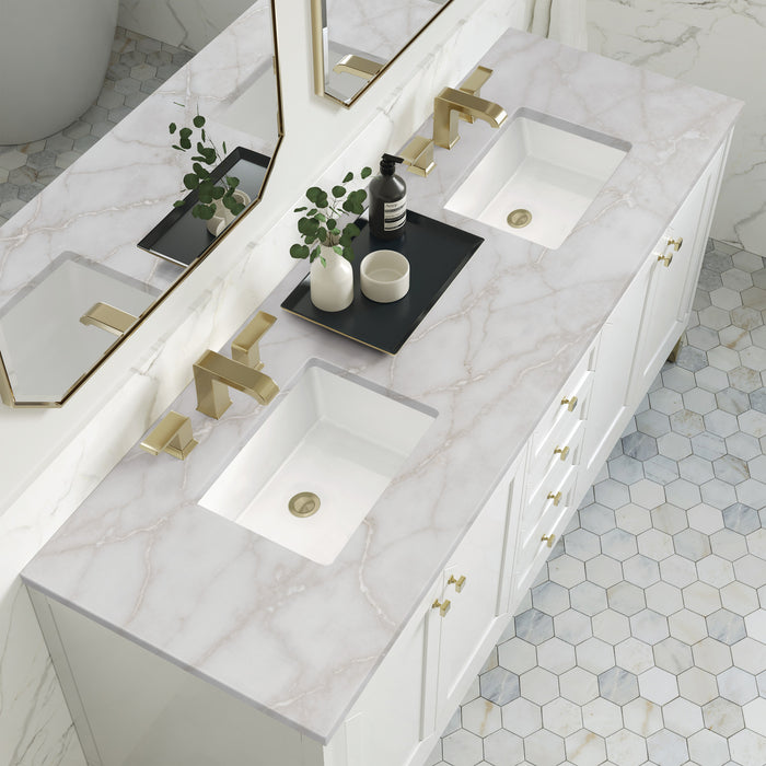James Martin Vanities Chicago 72" Double Bathroom Vanity