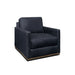 GTR Monterrey 30.5" Wide Upholstered Swivel Chair, Napa Admiral