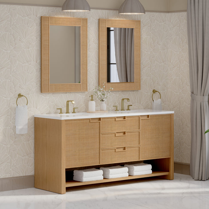 James Martin Vanities Solene 72" Double Vanity