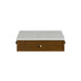 Bellshire 24" Drawer Unit, Honey Oak w/ 3 CM Lime Delight Silestone Top