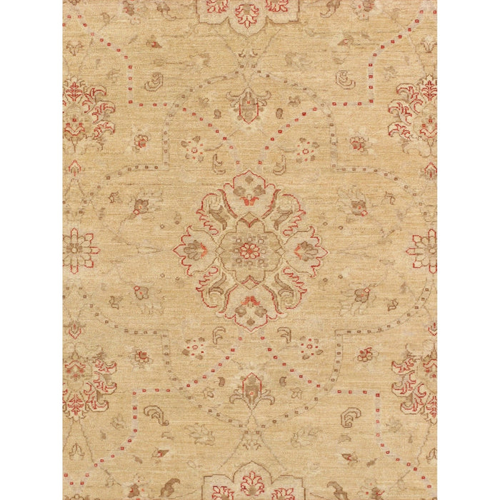 Pasargad Home Denver Hand-Knotted L. Gold Lamb's Wool Area Rug-13' 0" X 17' 5" 38963