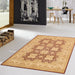 Pasargad Home Denver Hand-Knotted Plum Lamb's Wool Area Rug- 9' 1" X 12' 5" PANF-6001 PLUM 9X12