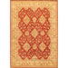 Pasargad Home Denver Hand-Knotted Rust Lamb's Wool Area Rug-10' 0" X 14' 3" PKB-1331 10X14