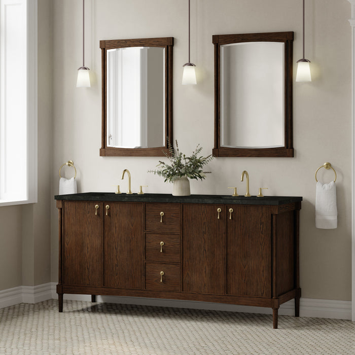 James Martin Vanities Kinnsden 72" Double Vanity