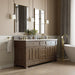 James Martin Vanities Brookfield 72" Double Vanity