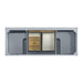 James Martin Vanities Breckenridge 60" Double Vanity
