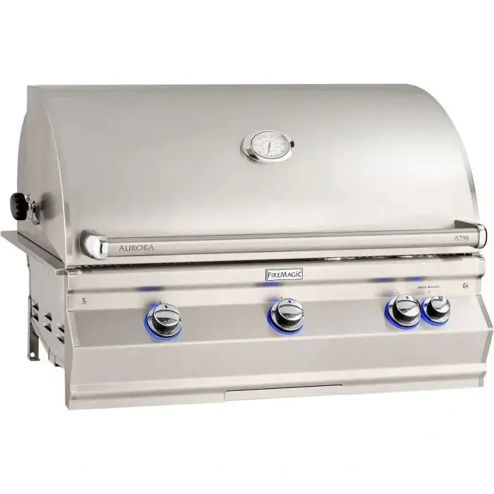 Fire Magic A790I Aurora 36" Built In Grill With One Infrared Burner Rotisserie