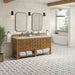 James Martin Vanities Malibu 72" Double Vanity