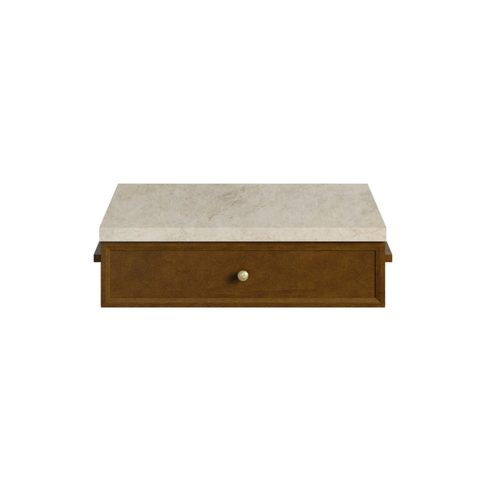 Bellshire 24" Drawer Unit, Honey Oak w/ 3 CM Tajnar Eclos Top