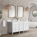 James Martin Vanities Brittany 72" Double Bathroom Vanity