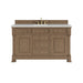 Brookfield 60" Single Vanity, Honey Oak w/ 3 CM Victorian Silver Silestone Top