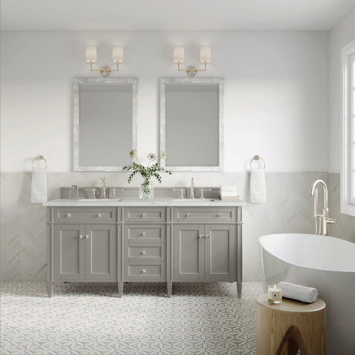 James Martin Vanities Brittany 72" Double Vanity