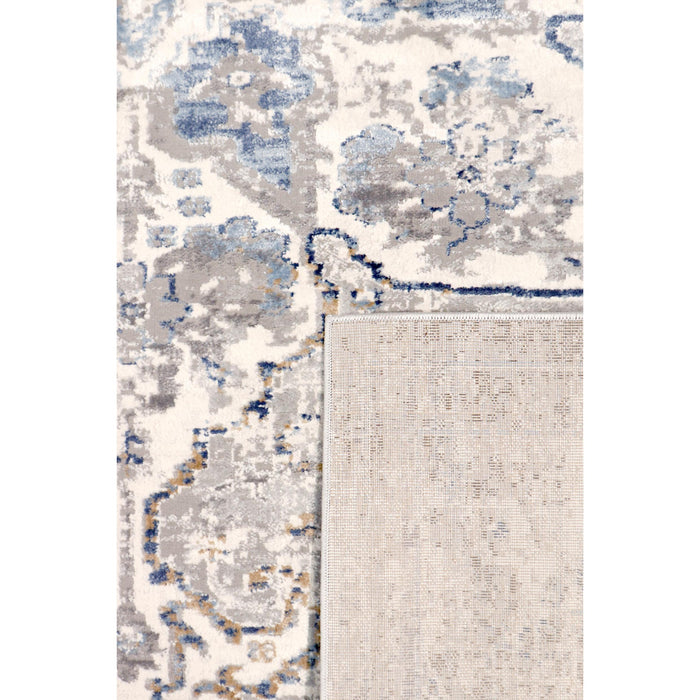 Pasargad Home Efes Design L. Grey Fabric Area Rug- 6' 0" X 6' 0" pd-167b 6xround