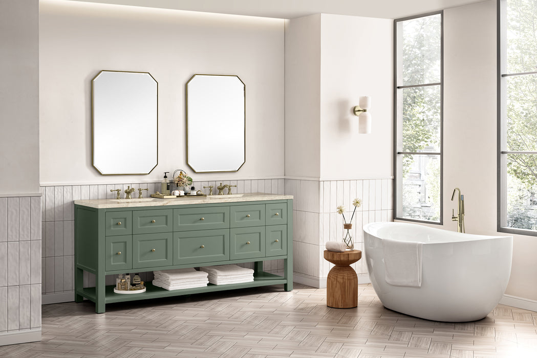 James Martin Vanities Breckenridge 72" Double Vanity