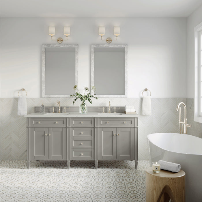 James Martin Vanities Brittany 72" Double Vanity