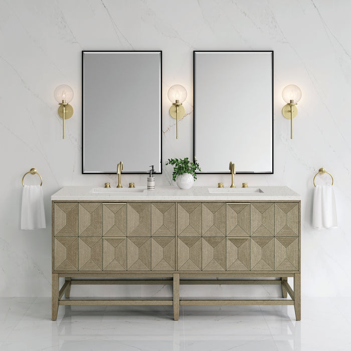 James Martin Vanities Emmeline 72" Double Vanity