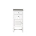 James Martin Athens 15" Base Cabinet w/ Drawers and Left Door