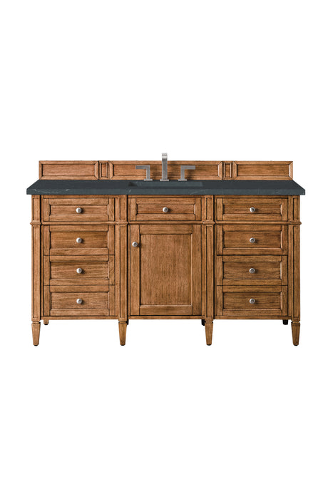 Brittany 60" Single Vanity Cabinet, Smokey Celadon