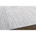 Pasargad Home Slate Collection Hand-Loomed Ivory/Blue Bsilk & Wool Area Rug- 9' 0" X 12' 0" pbfe-03 9x12