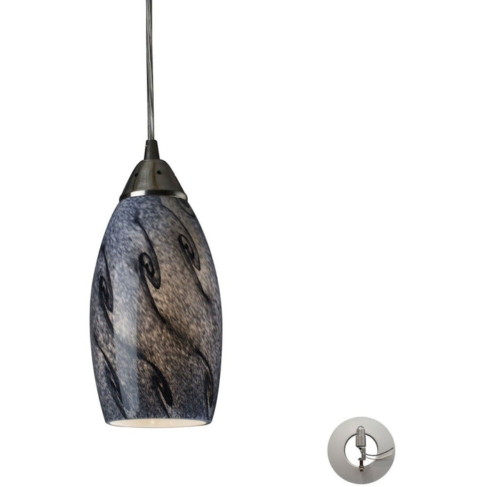 Galaxy Satin Nickel Mini Pendant
