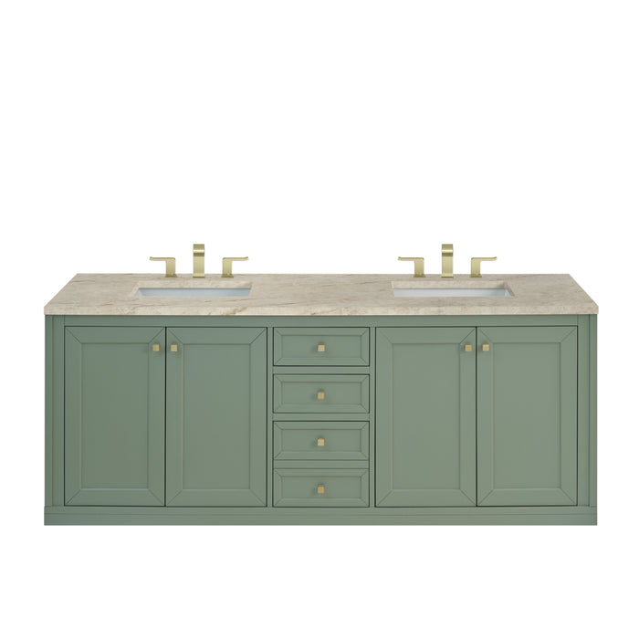 James Martin Vanities Chicago 72" Double Vanity