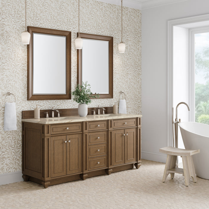 James Martin Vanities Bristol 72" Double Vanity